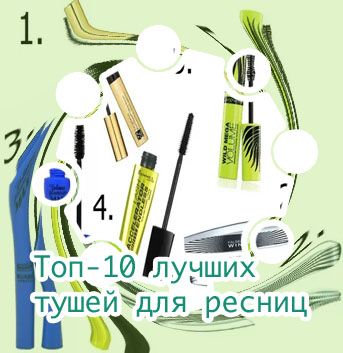 Лучшая бюджетная тушь для ресниц